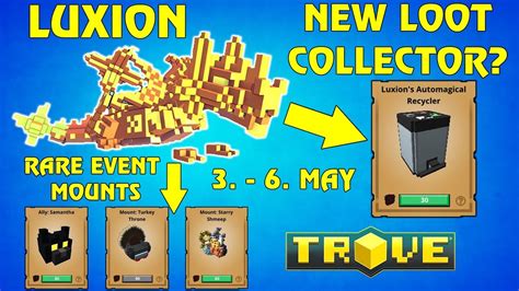 New Loot Collector Rare Event Mounts Luxion Loot Lets Play