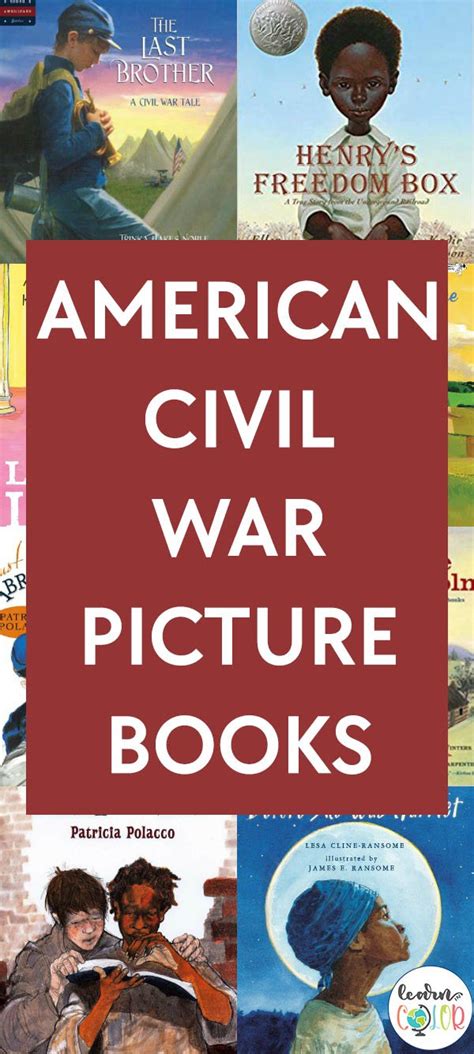 American Civil War Picture Books For Elementary Students