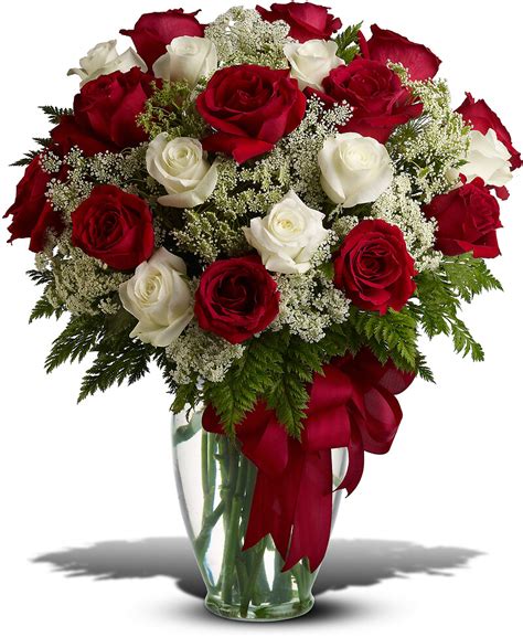 Loves Divine Bouquet Long Stemmed Roses Arranged By A Florist In