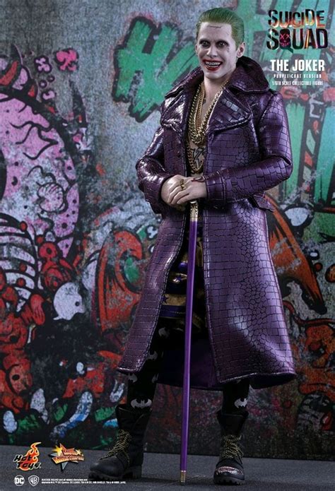 Suicide Squad Joker Purple Coat 12 16 Scale Action Figure Figurines And Statues Sanity