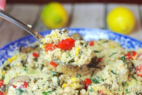 Stir in cheese and remaining ingredients. Mediterranean Couscous with Grilled Vegetables, Lemon ...