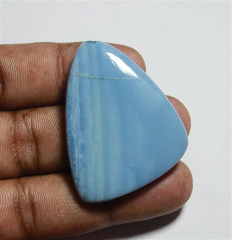 Natural Owyhee Blue Opal Stoneloose Stonesemi Preciousblue Opal