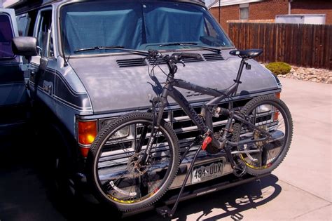 Single Bike Rack For The Front Of A Van Van And Rv Living Forum