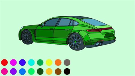 Imprimer le coloriage dessin de voiture 3. Voiture coloriage - supercars jeux de coloriage pour ...