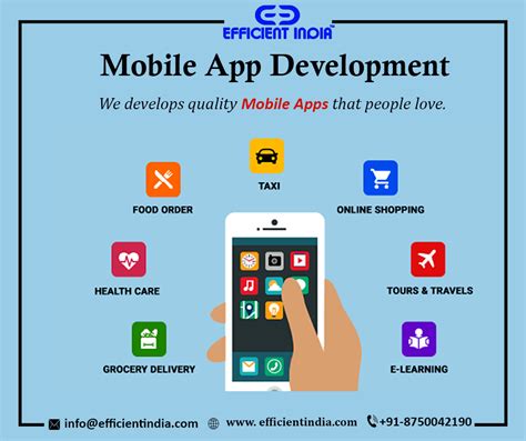 Mobile app development is a process of creating a software application for mobile devices like smart phones and tablets. #EfficientIndia helps you develop smart #Mobile ...