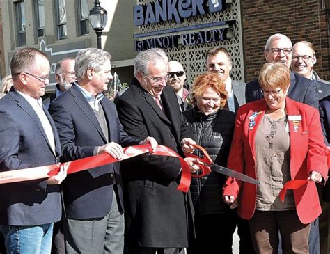 Completion Of Downtown Minot Celebrated News Sports Jobs Minot Daily News