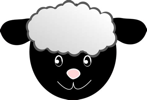 Download Sheep Head Happy Royalty Free Vector Graphic Pixabay