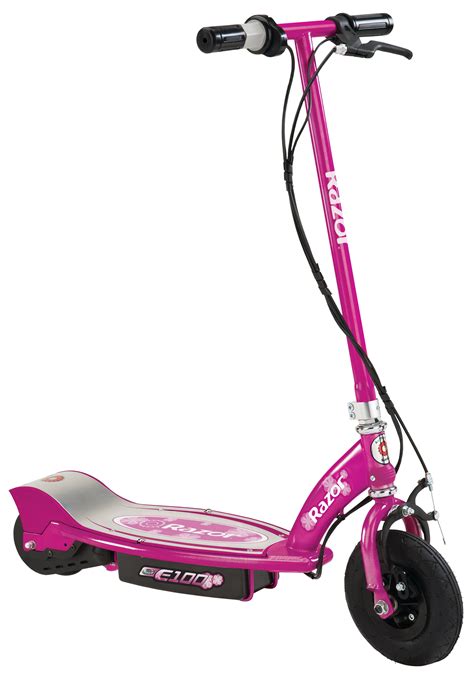 Razor E100 Electric Scooter For Kids Ages 8 And Up 8 Air Filled
