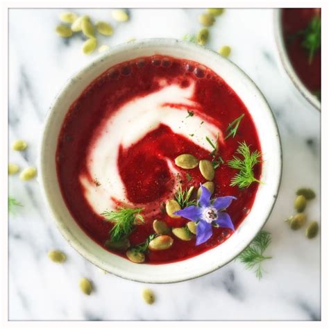 This Summer Beetroot Soup Is Creamy Refreshing And The Flavor Of The