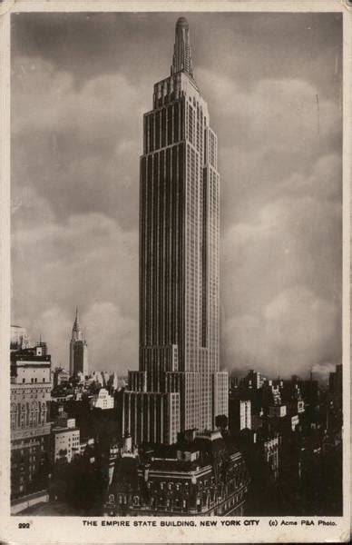 The Empire State Building New York City Ny Postcard