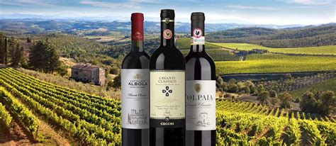 Chianti Classico Docg Local Wine Appellation From Tuscany Italy