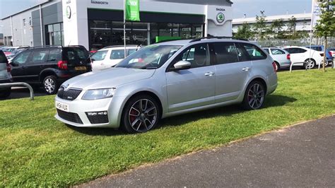 Škoda Octavia Vrs Estate In Brilliant Silver 2014 64 Reg Hd Youtube