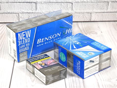 Benson And Hedges New Blue Dual Kingsize 10 Packs Of 20 Cigarettes 200