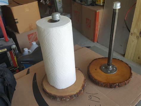 paper towel holder country industrial look | Paper towel holder, Toilet paper holder, Towel holder