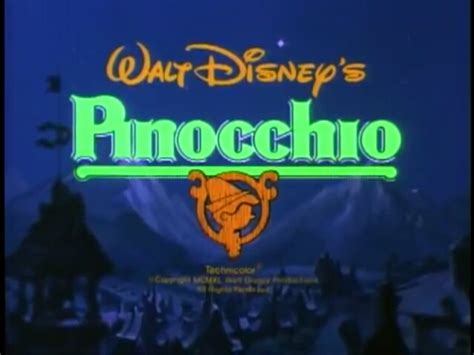 Pinocchio 1940 Film Logopedia Fandom