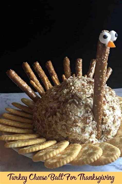 Turkey Cheese Ball For Thanksgiving Best Thanksgiving Appetizers