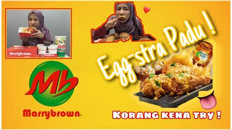 You can see our menu! #4 MENU BARU DARIPADA MARRYBROWN |Salted egg chicken ...