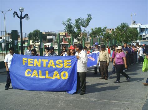 Fentase Callao ¡masivo Paro Nacional Estatal En El Callao 25 Abril