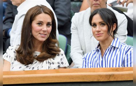 Meghan Markle And Kate Middleton First Solo Appearance Together Wimbledon