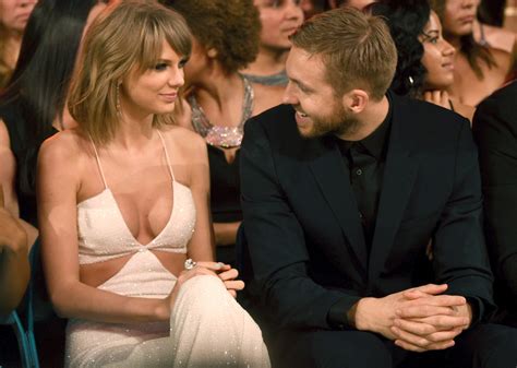 find out how taylor swift makes her relationship with calvin harris work while she s on tour