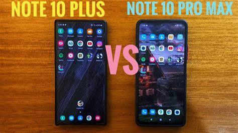 Samsung Galaxy Note 10 Plus Vs Redmi Note 10 Pro Max Speed Test And