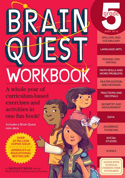 Brain Quest Workbook Grade 5 Paperback