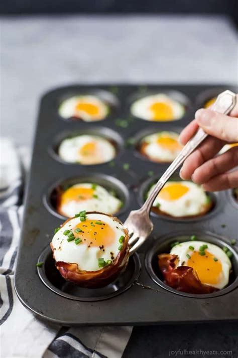 Prosciutto Baked Egg Cups Egg Muffin Cups Recipe With