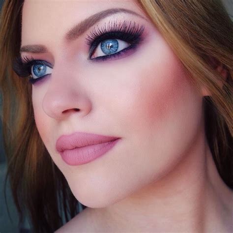 Makeup By Myrna Beauty Blog Black And Purple Smokey Eye
