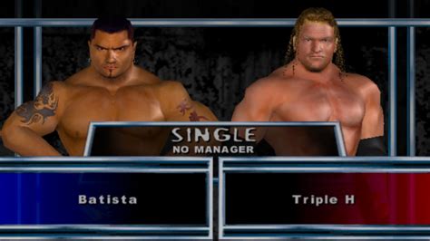 Batista Vs Triple H Wwe Smackdown Here Comes The Pain Youtube