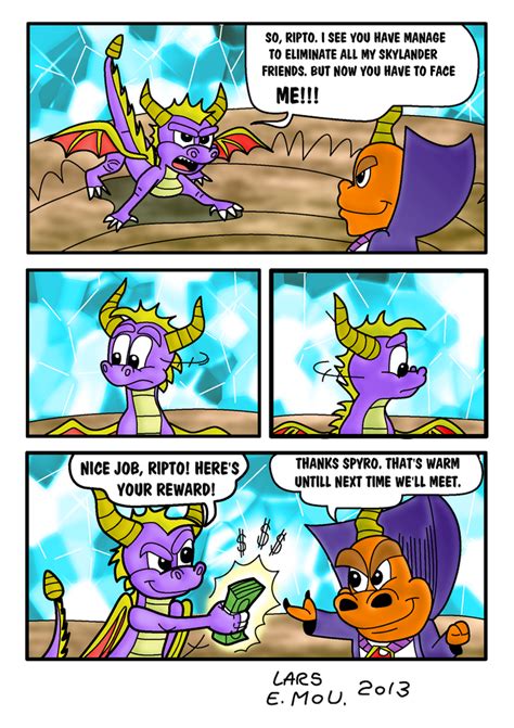 Spyro Comic The Job Is Done By Lars99 On Deviantart
