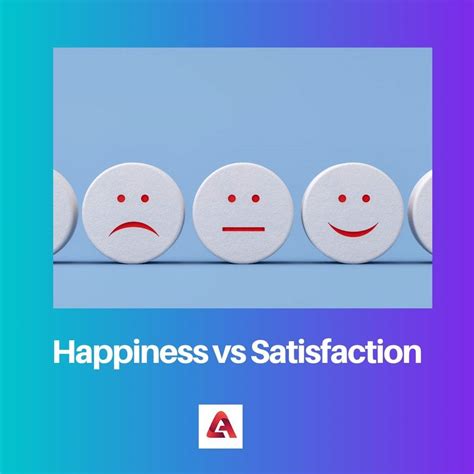 Felicidad Vs Satisfacción Diferencia Y Comparación