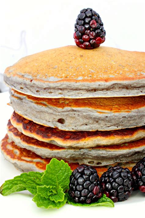 Blackberry Sour Cream Pancakes The Complete Savorist