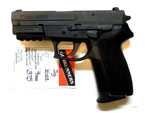 Sig Sp2022 9mm 39 Bbl California Compliant For Sale