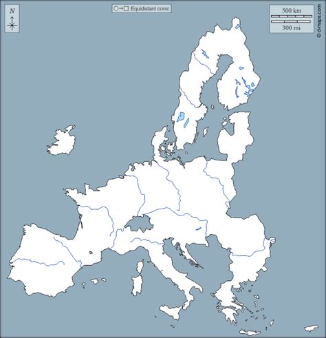 European Union Free Map Free Blank Map Free Outline Map Free Base
