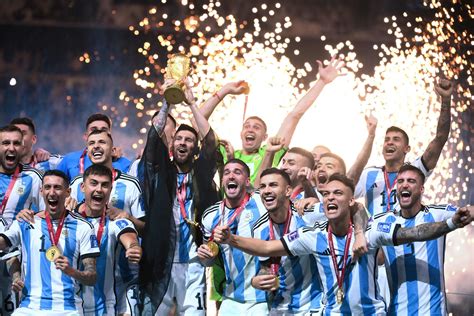 l argentine de lionel messi a gagné la coupe du monde 2022 le jde