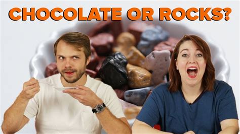 Is This Food Or Something Else Chocolate Or Rocks Tasty Youtube