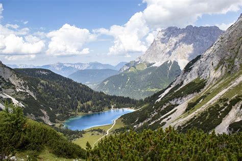 Went Hiking In The Austrian Alps This Summer View Of The Seebensee And