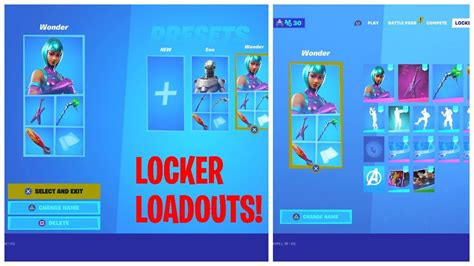 How To Make Custom Locker Presets In Fortnite Battle Royale Locker