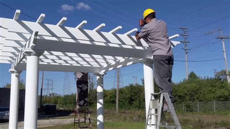 Main benefits of the baldwin fiberglass pergolas: How to Install a Fiberglass Pergola - YouTube