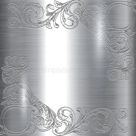 Abstract Engraving Decorative Background Stock Vector Illustration Of