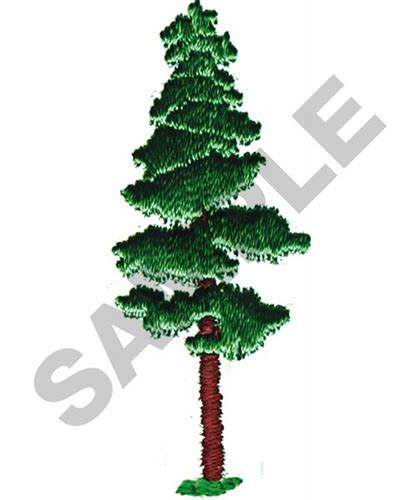 Trees Embroidery Design Pine Tree From Great Notions