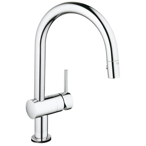 Grohe Minta Touch Electronic Chrome High Spout Pullout Kitchen Sink Mixer Tap 31358001 Grohe