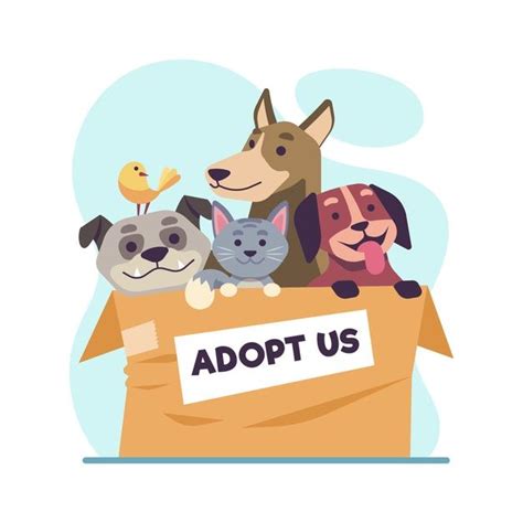 Premium Vector Adopt A Pet Concept