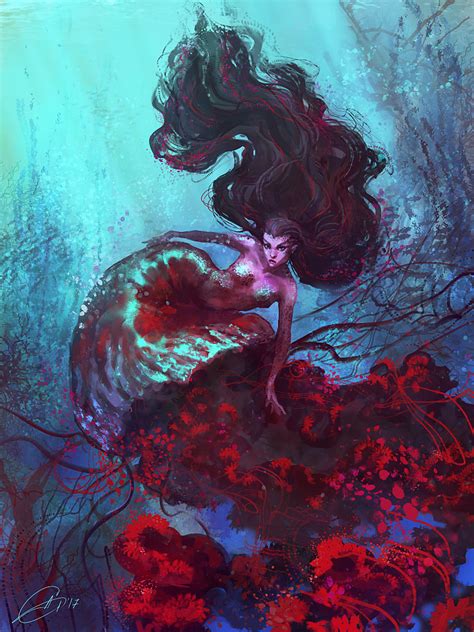 Jellyfish Mermaid Why Not Mermaid Art Mermaid Drawings Fantasy