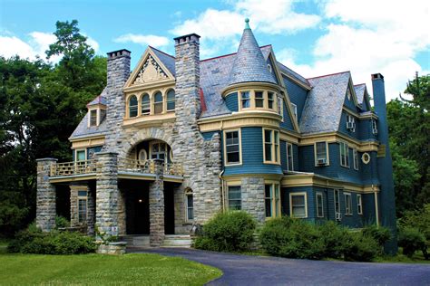 Rotunda Victorian Houses Free Images Architecture Antique Mansion
