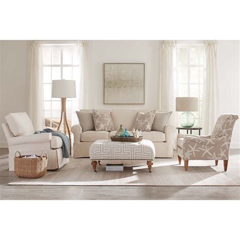 Maybe you would like to learn more about one of these? Rowe Nantucket 84" 3 Cushion Slipcover Sofa | Belfort ...