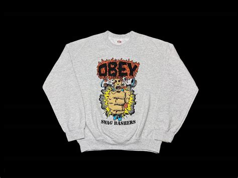 Obey Vintage Obey Swag Basher Sweatshirt Grailed