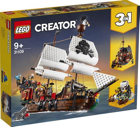Lego creator pirate ship (31109) **brand new in box**. 又一艘海盜船即將入港! LEGO 31107～31109 創意系列 2020 下半年三款盒組公開（LEGO ...