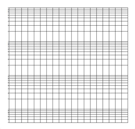 Free 5 Sample Semilog Graph Paper Templates In Pdf Ms Word