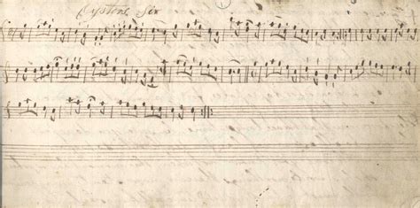Bonhams Music Manuscripts Collection Of Manuscript Musical Scores